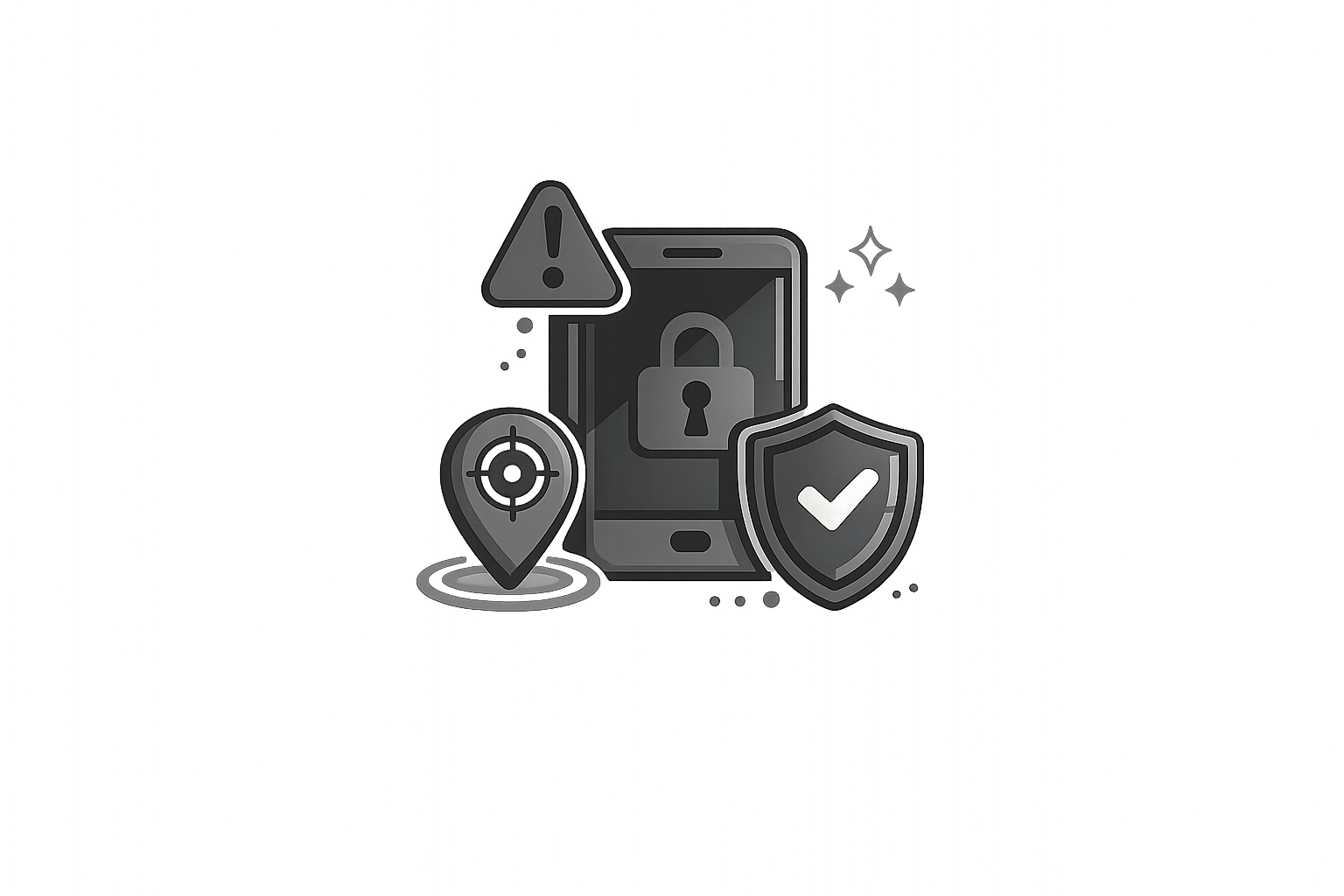 분실 도난 대응 아이콘