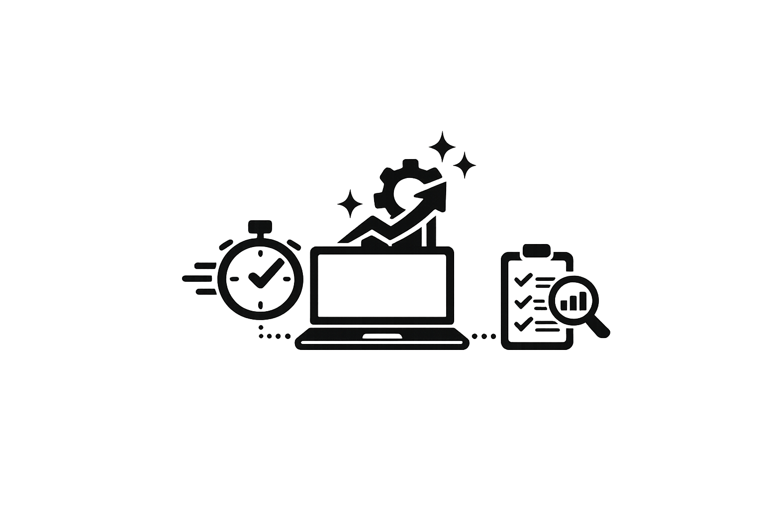 운영 효율 향상 아이콘