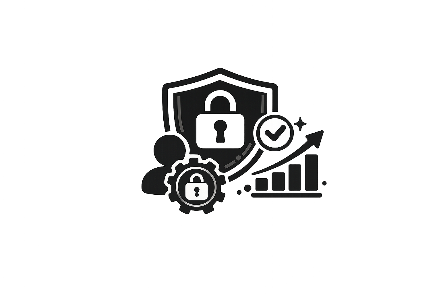 보안 운영 효율성 개선 아이콘