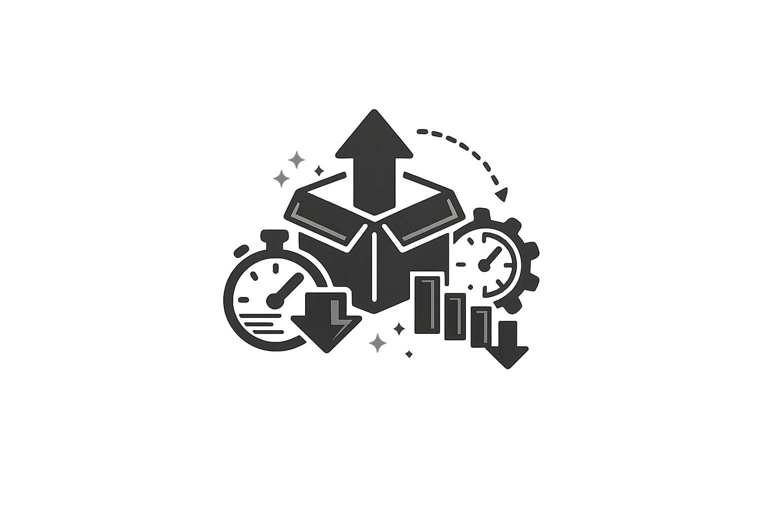 배포 리드타임 단축 아이콘