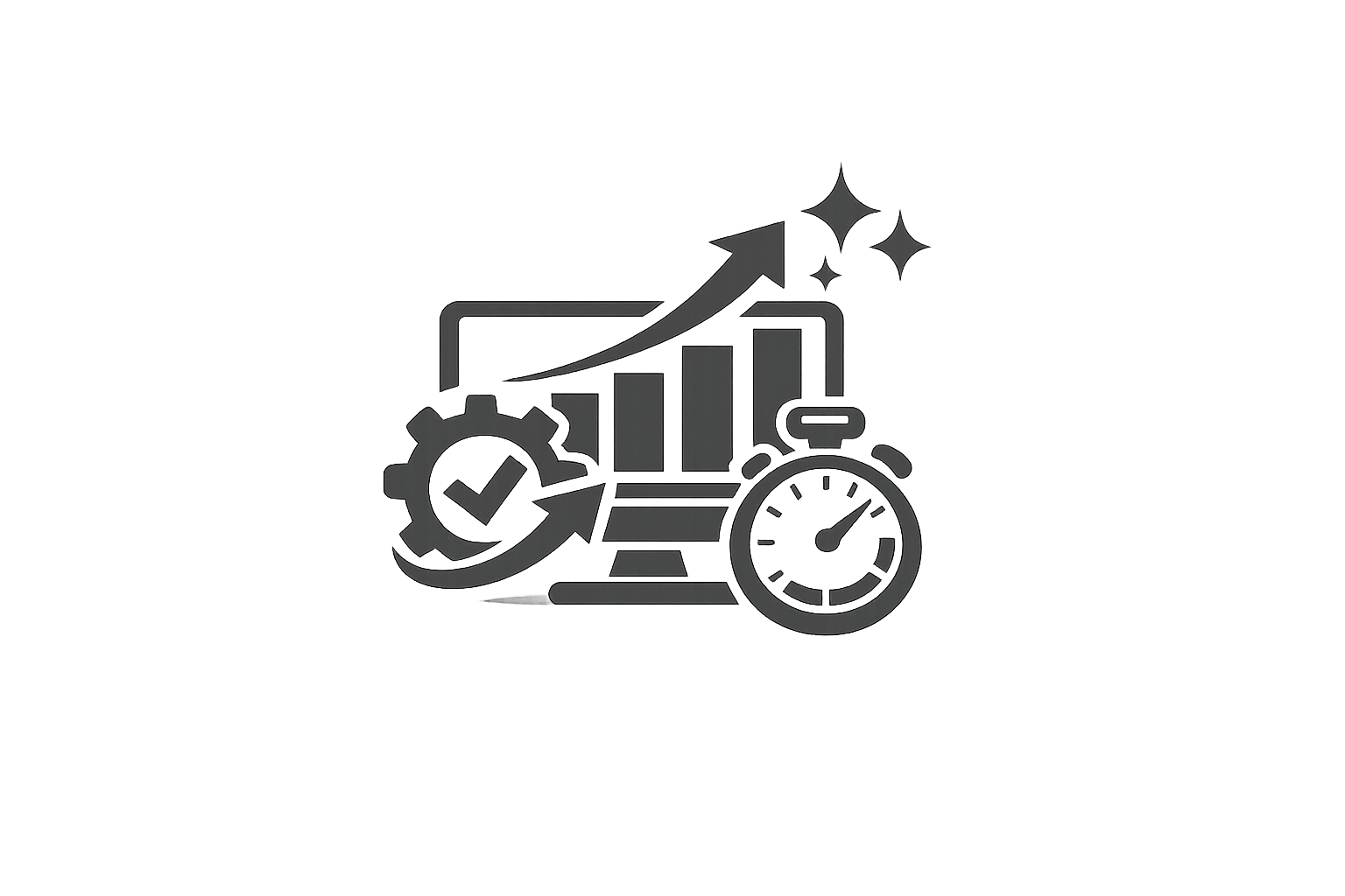 운영 효율성 향상 아이콘